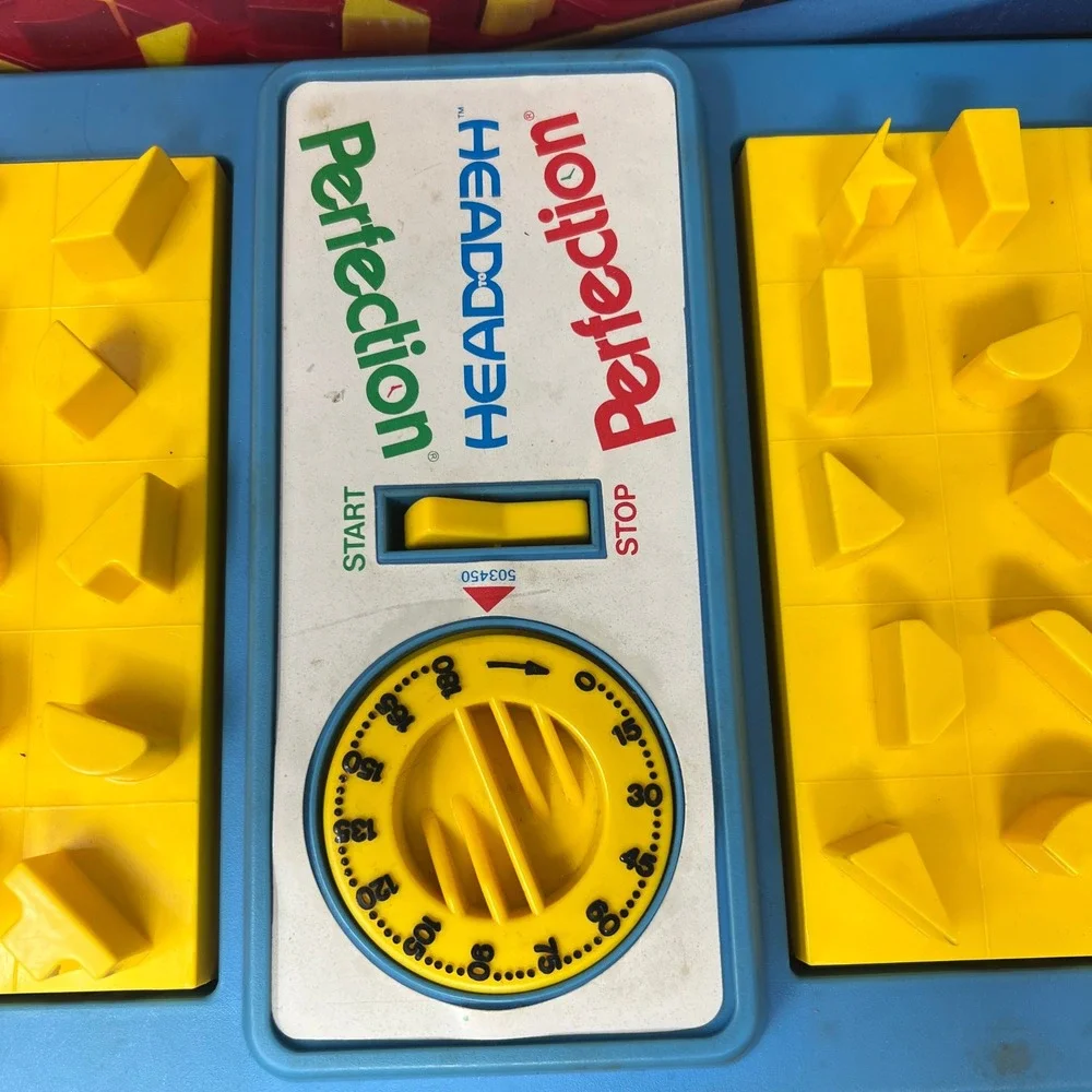 Coleco Head To Head Perfection Family Action Game 2 Player 8380 Vintage 1987